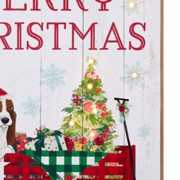 The Pioneer Woman LED Christmas Sign with Charlie the Dog - Picture 4 of 7